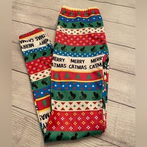 Christmas 🎄 Cat 🐈‍⬛ Leggings